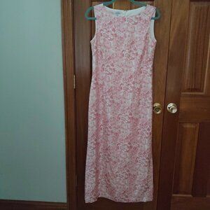 Exquisite Vintage 90's Laura Ashley Silk Dress Sleeveless Floral NWT